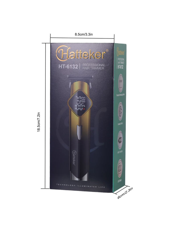 Cordless Hair Clipper with LED Display