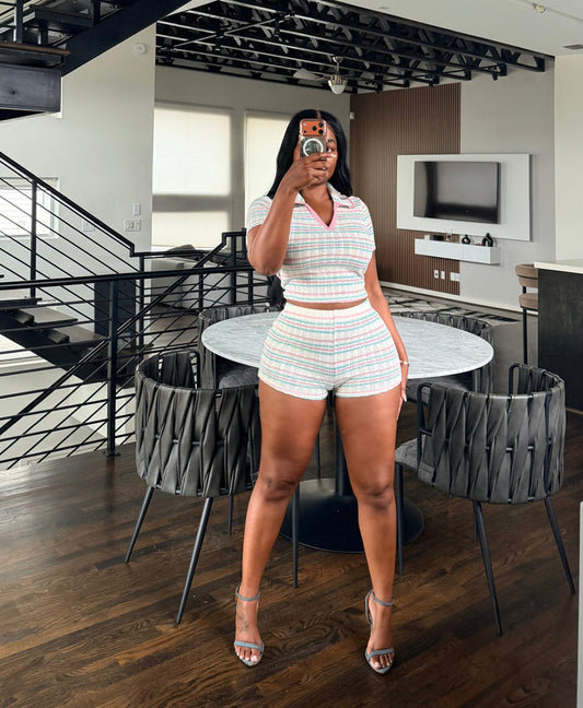 Cotton Candy Stripe set