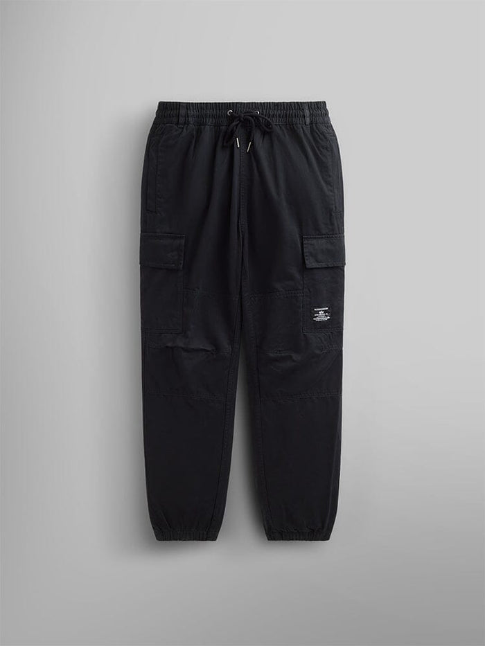 COTTON JOGGER BOTTOM Alpha Industries BLACK L