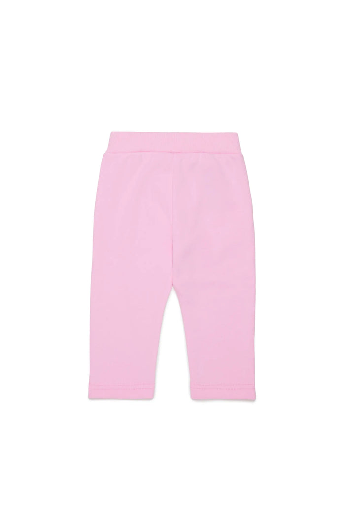 Cotton sweatpants with logo print