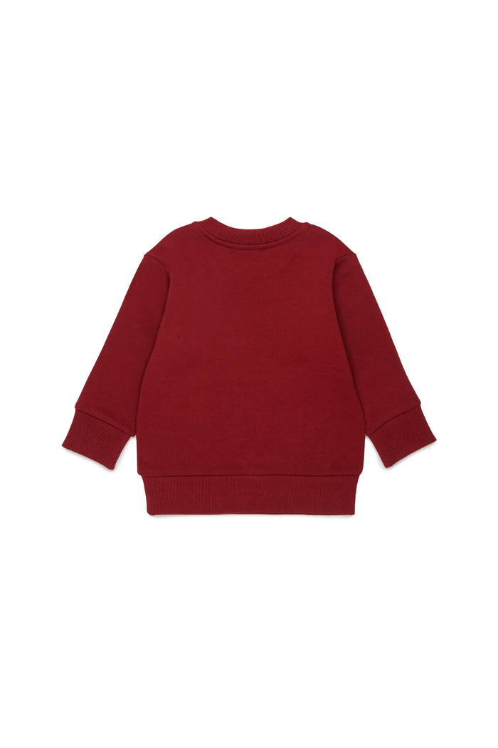 Cotton sweatshirt with Diesel Industry print