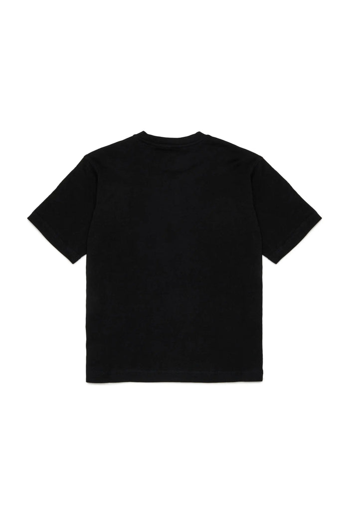 Cotton T-shirt with Diesel print