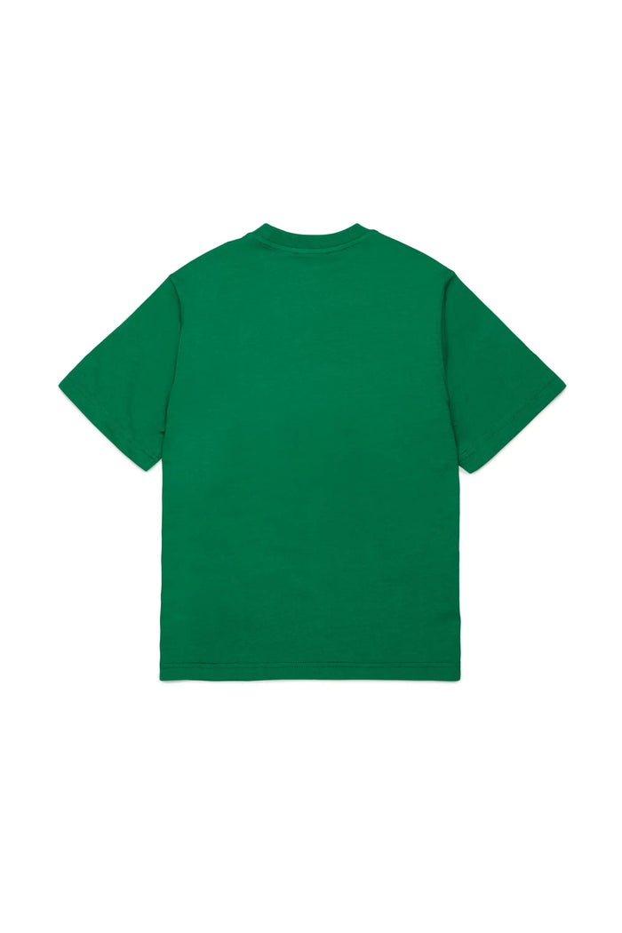 Cotton T-shirt with Diesel print