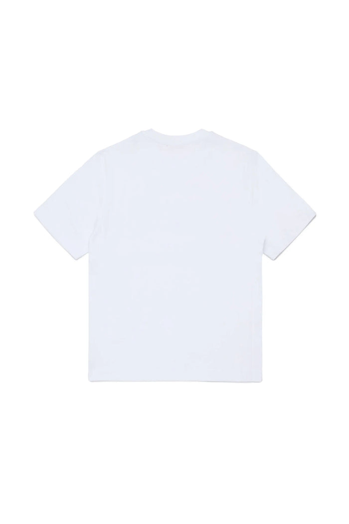 Cotton T-shirt with Diesel print