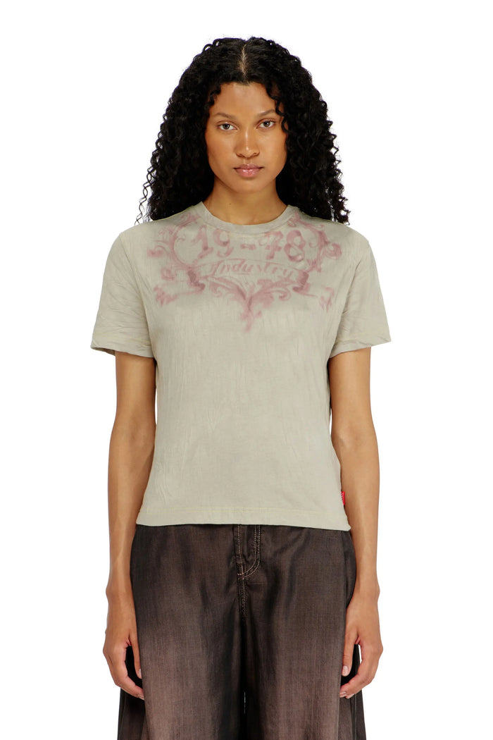 Cotton T-shirt with graphic print