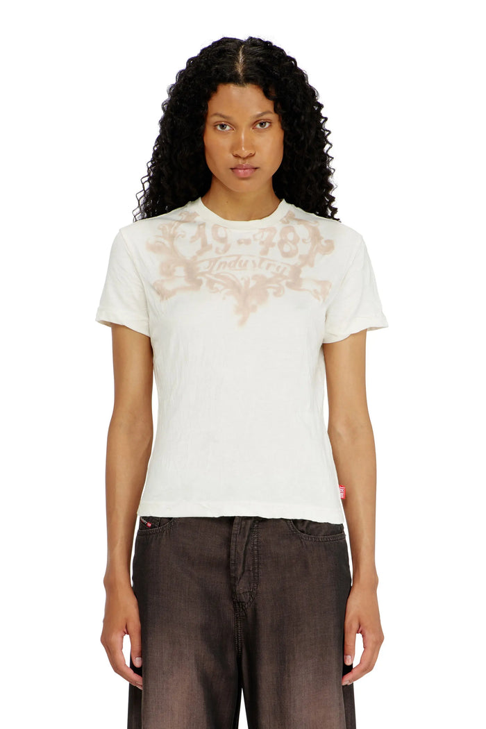 Cotton T-shirt with graphic print