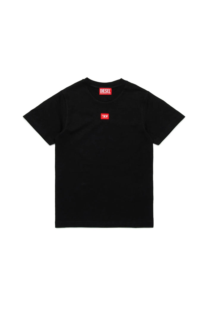 Cotton T-shirt with patch