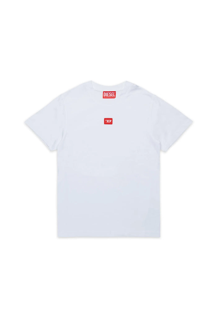Cotton T-shirt with patch