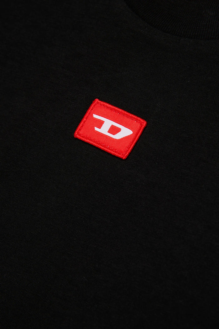 Cotton T-shirt with patch