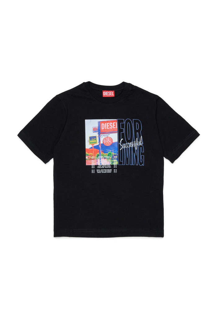 Cotton T-shirt with photo print