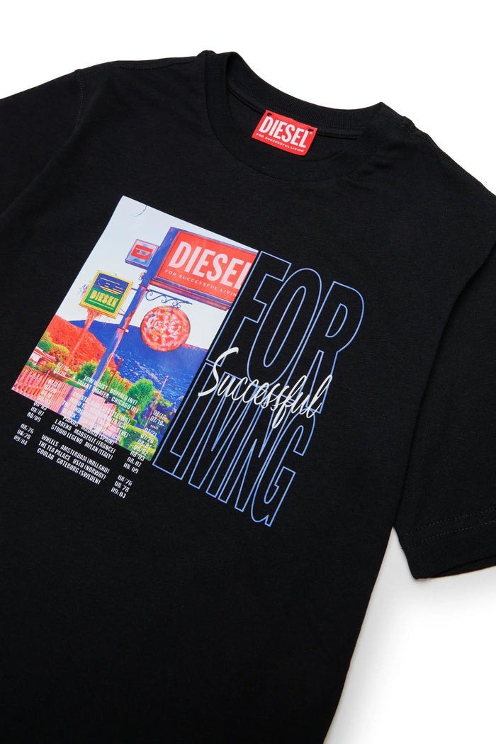 Cotton T-shirt with photo print