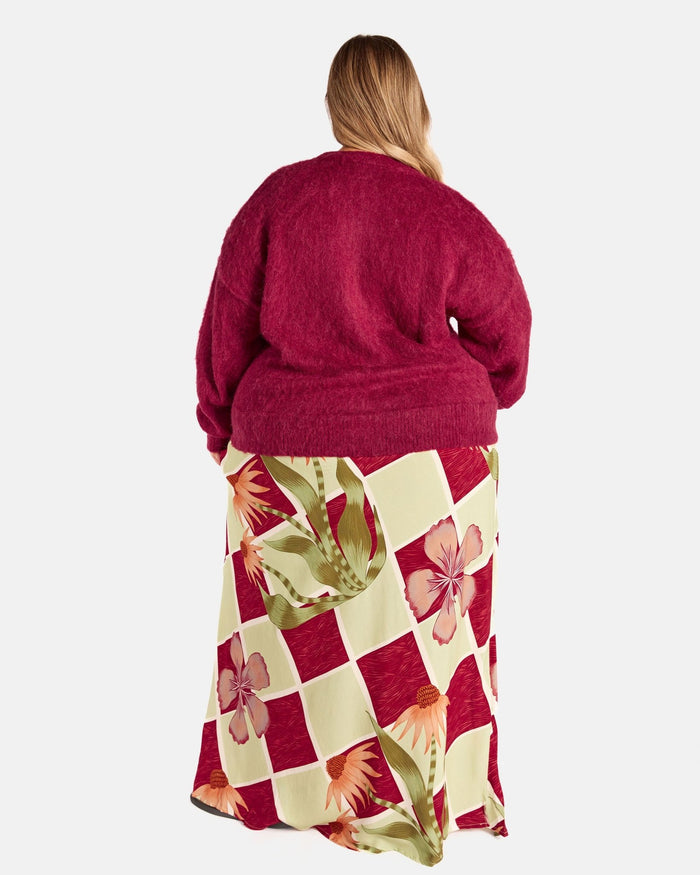 Courtney Cardi | Burgundy