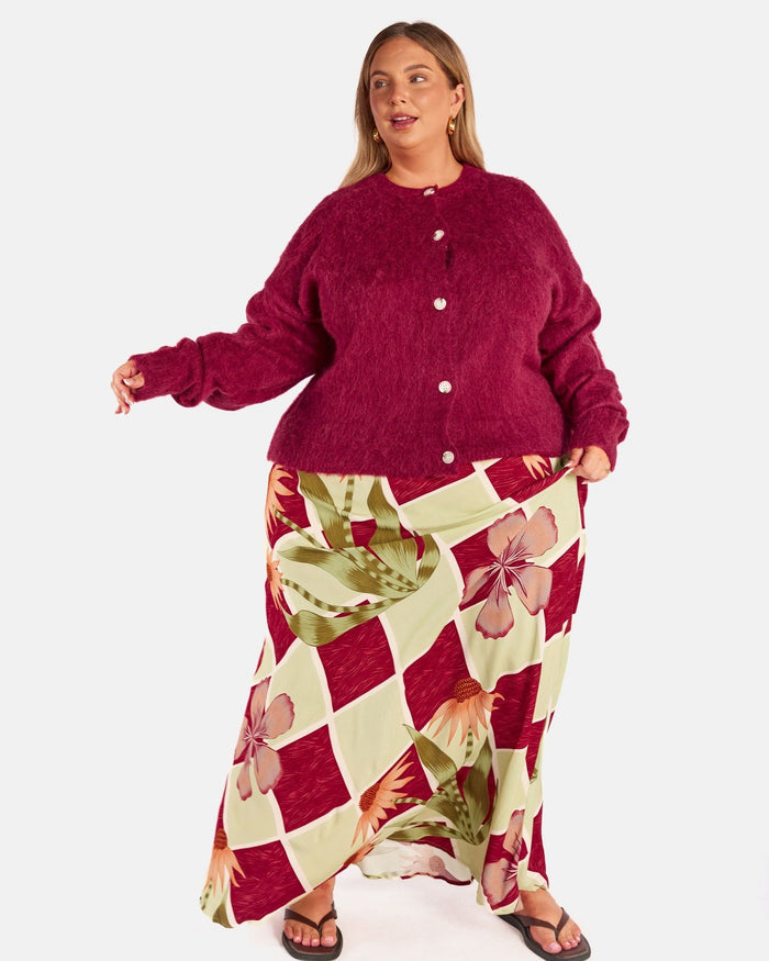 Courtney Cardi | Burgundy