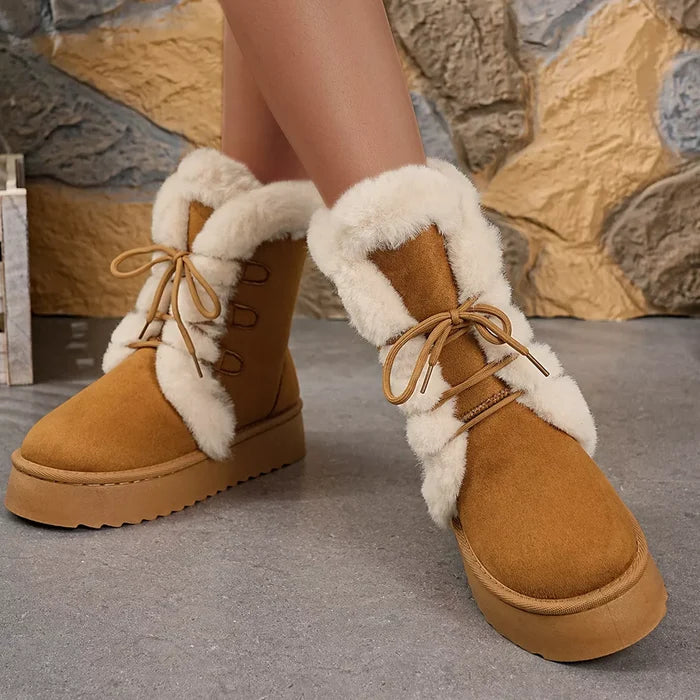 Cozy Lift Platform Boots