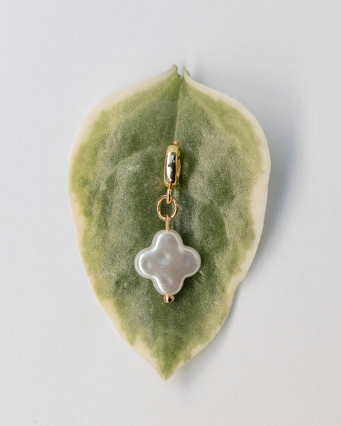 Cross Pearl Charm