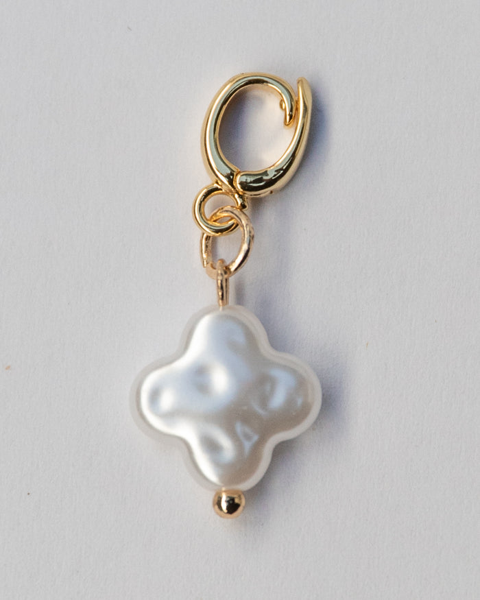 Cross Pearl Charm