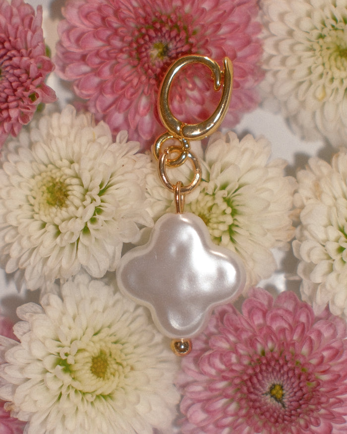 Cross Pearl Charm