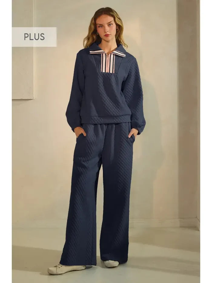 Curvy Girl Textured Set - Greige Goods