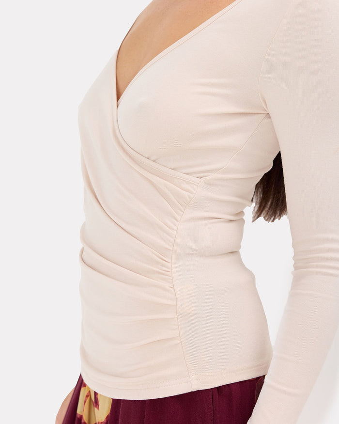 Dakota Top in Beige | Size Inclusive AU 6-26 | The Lullaby Club