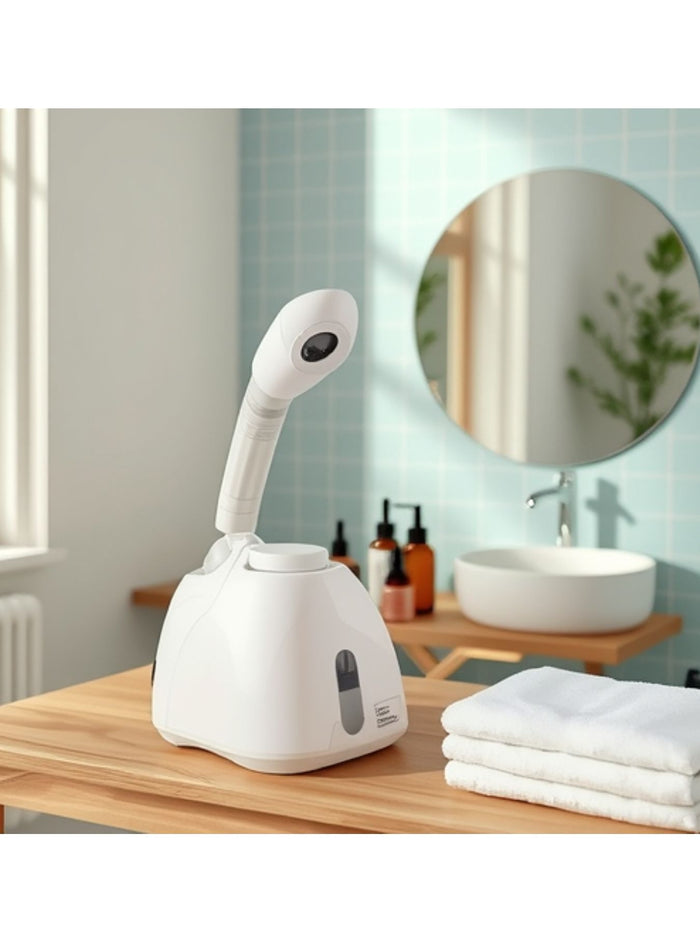 Deep Cleansing Facial Steamer – White