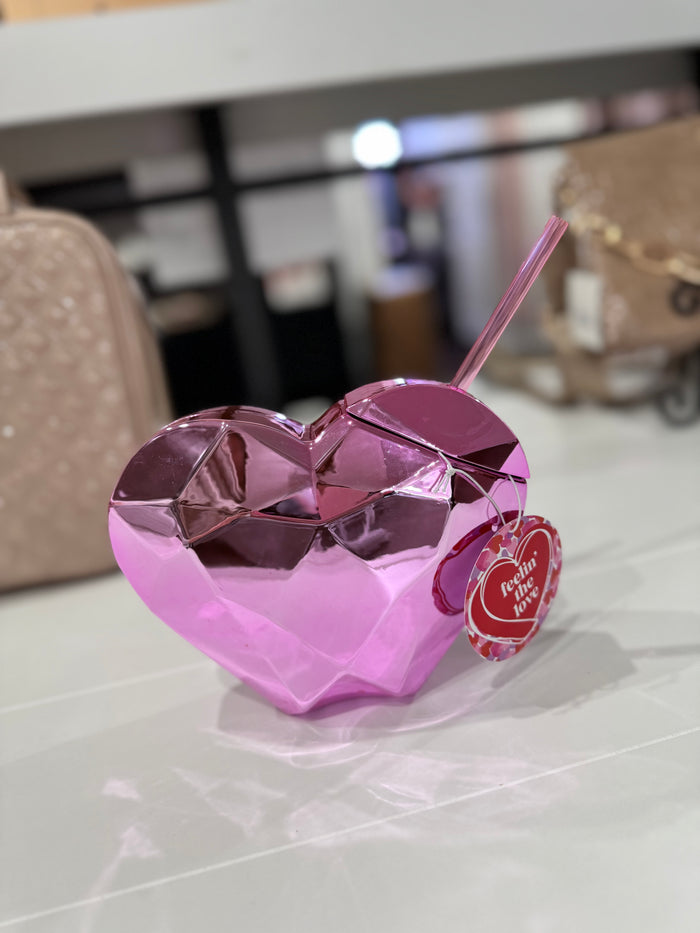 DISCO HEART TUMBLER
