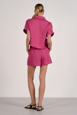 Drawstring Shorts - Greige Goods