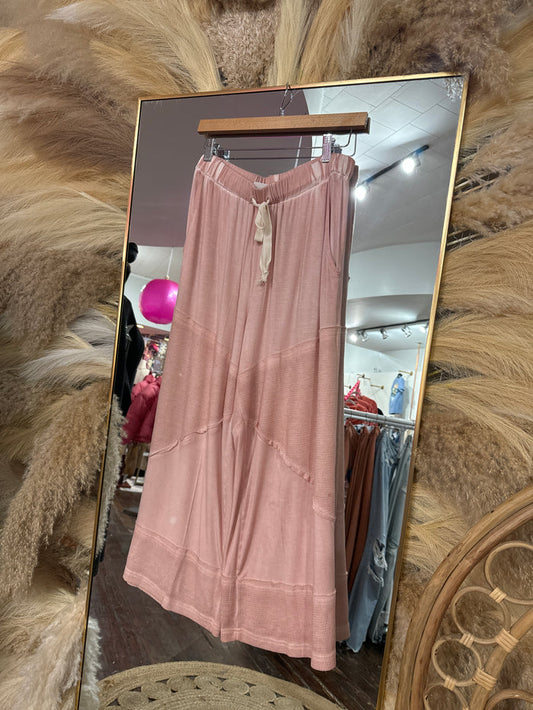 DREAMY ROSE KNIT PANTS