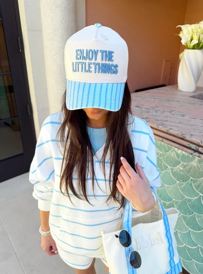 ENJOY THE LITTLE THINGS HAT