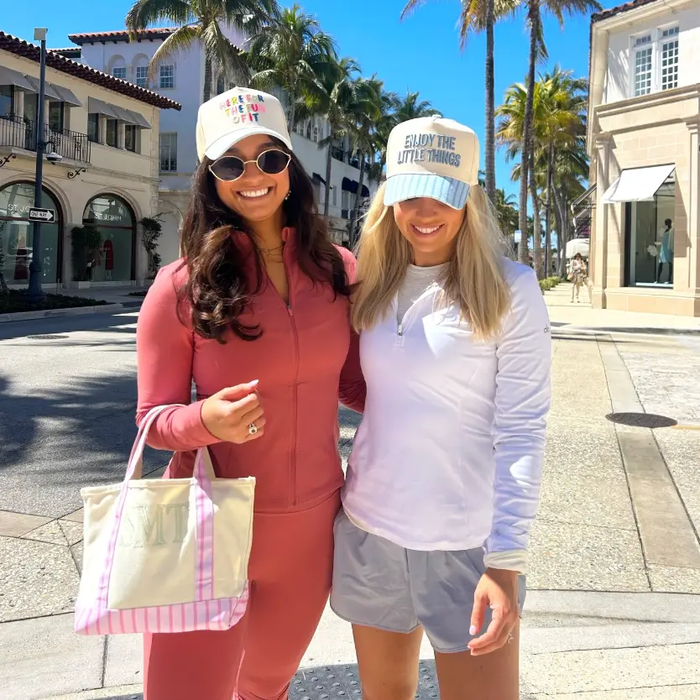 Enjoy the Little Things Hat - Greige Goods