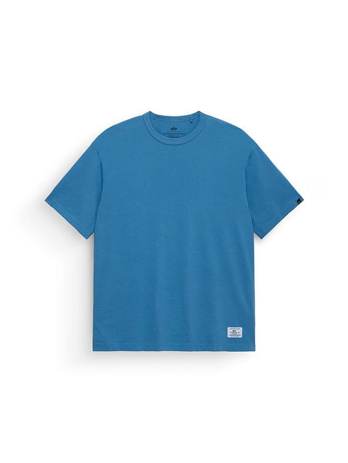 ESSENTIAL RELAXED TEE TOP Alpha Industries ELEMENTAL BLUE XS