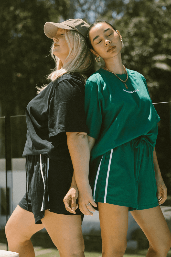 Essential Shorts | Emerald/White