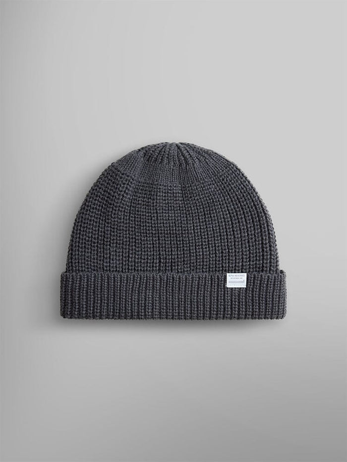 ESSENTIAL WATCH CAP ACCESSORY Alpha Industries MEDIUM CHARCOAL HEATHER O/S