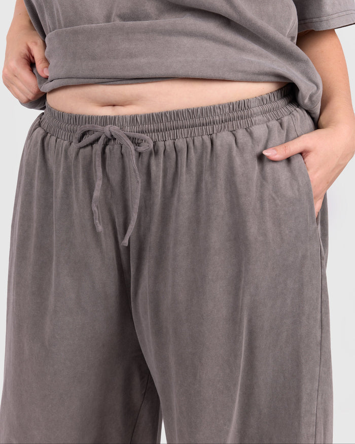 Essentials Pants in Serpent - Adjustable Elastic Waist - The Lullaby Club