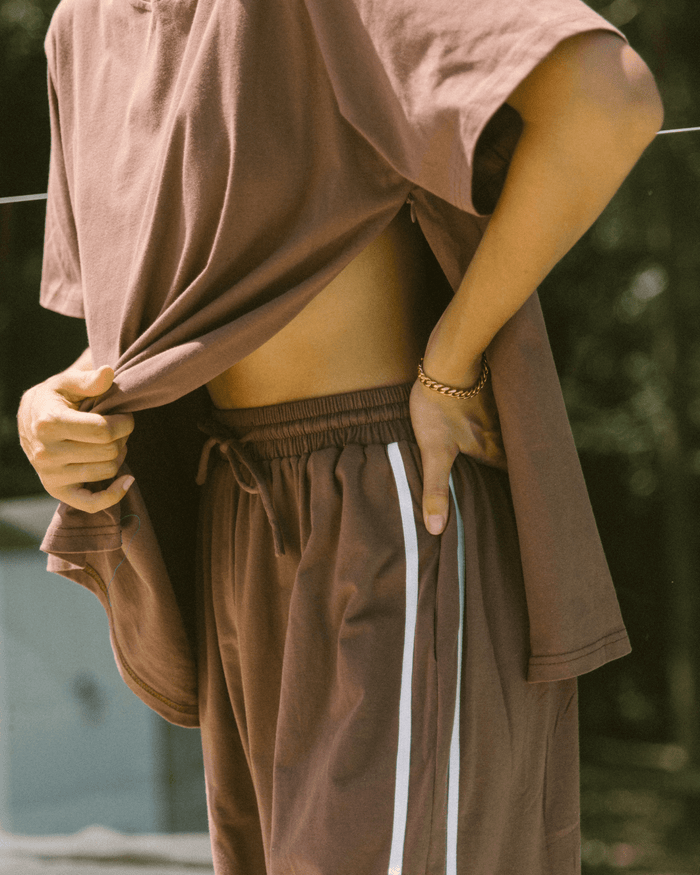Essentials Tee | Chocolate Brown