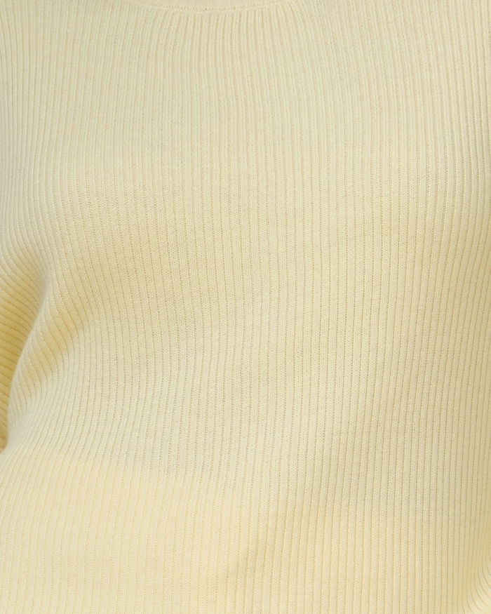 FINAL SALE | Alex Knit Pants | Lemon