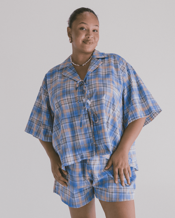 FINAL SALE | Billie Shirt | Blue Ridge Gingham