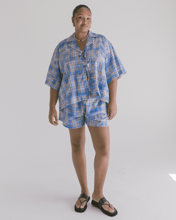 FINAL SALE | Billie Shirt | Blue Ridge Gingham