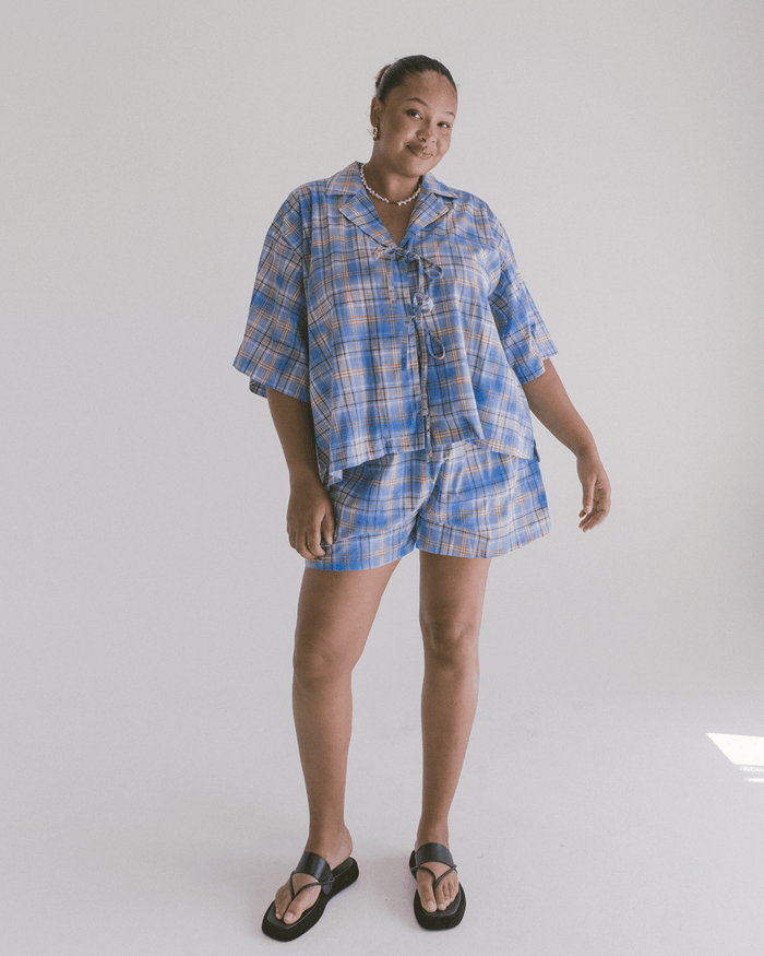 FINAL SALE | Billie Shirt | Blue Ridge Gingham