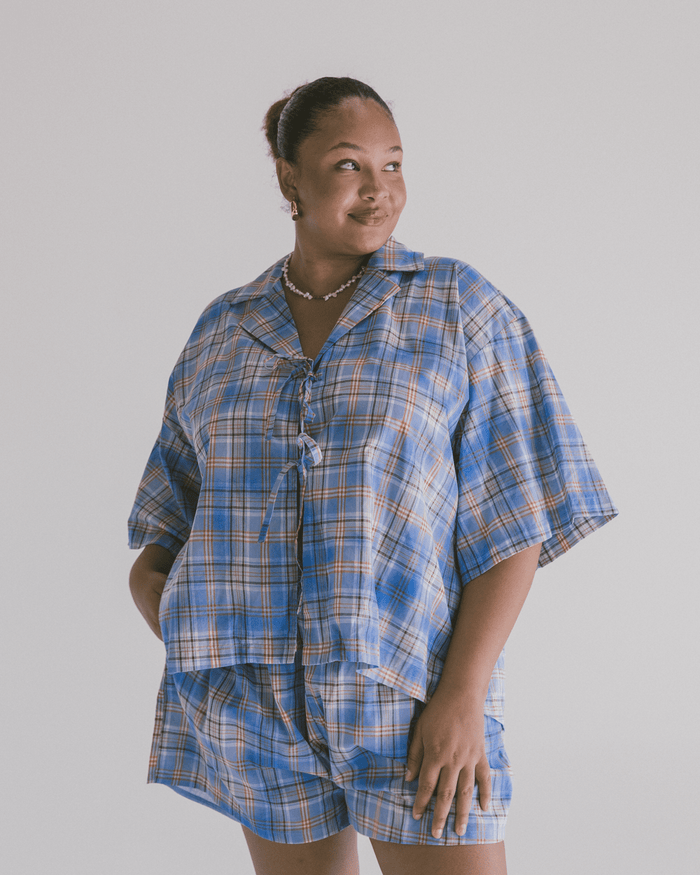FINAL SALE | Billie Shirt | Blue Ridge Gingham