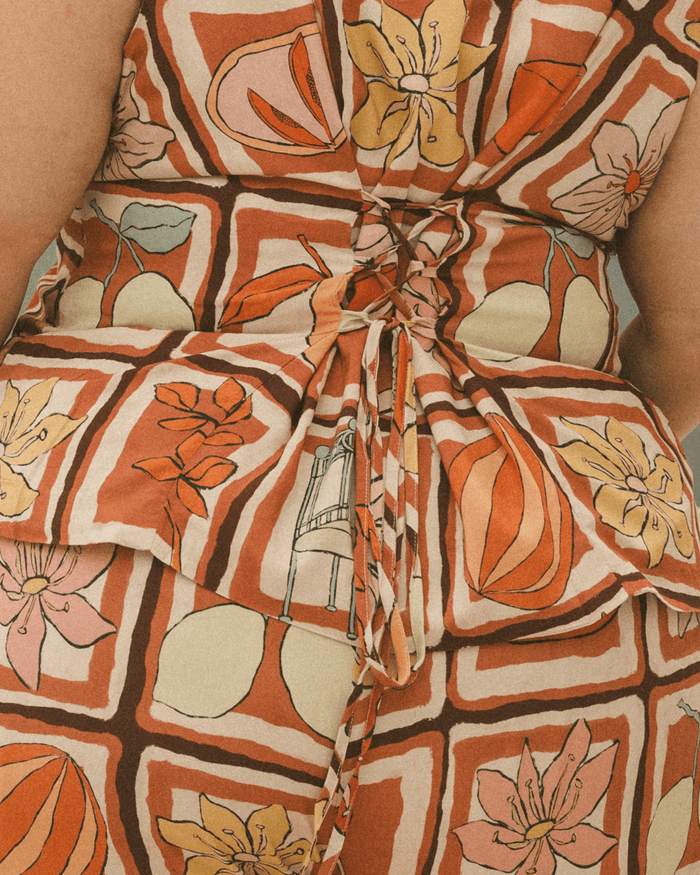FINAL SALE | Ella Vest | Desert Sun