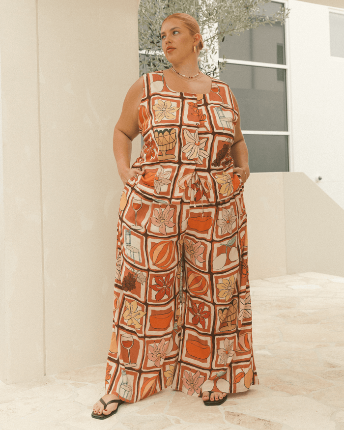 FINAL SALE | Ella Vest | Desert Sun