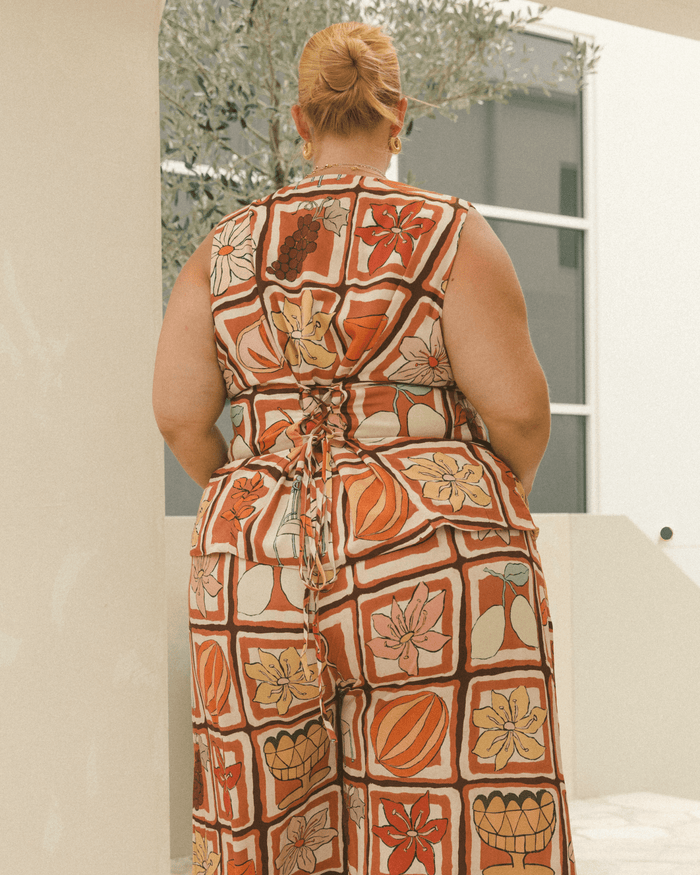 FINAL SALE | Ella Vest | Desert Sun
