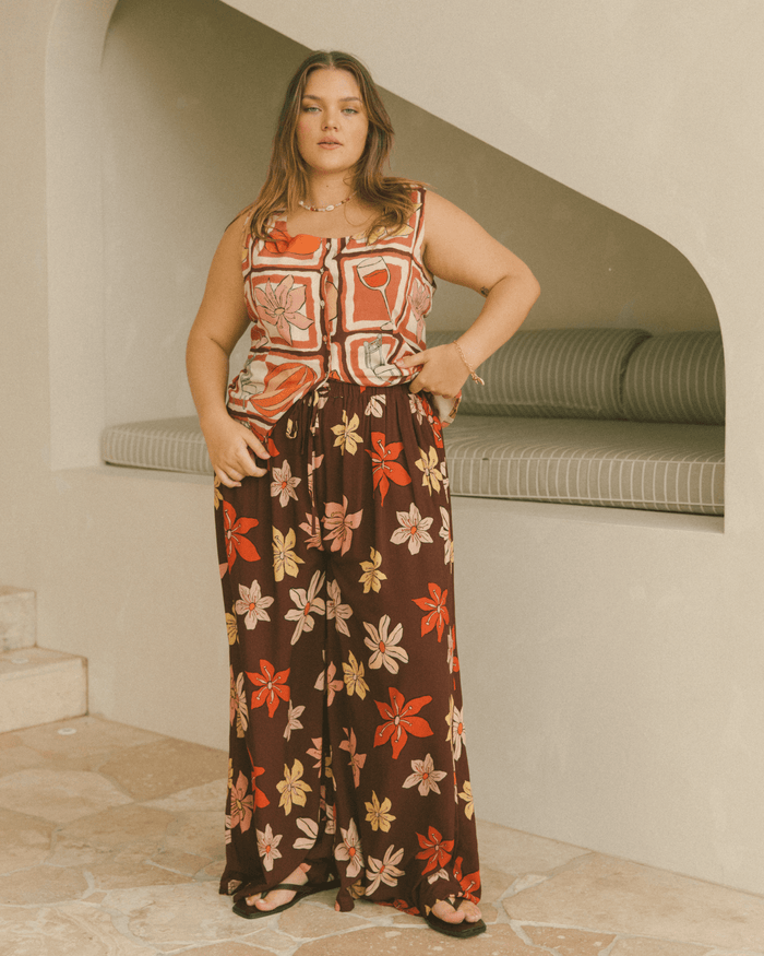 FINAL SALE | Ella Vest | Desert Sun