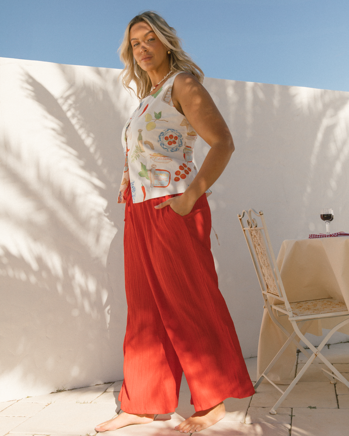 FINAL SALE | Ella Vest | Nonna's Kitchen