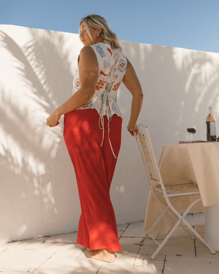 FINAL SALE | Ella Vest | Nonna's Kitchen