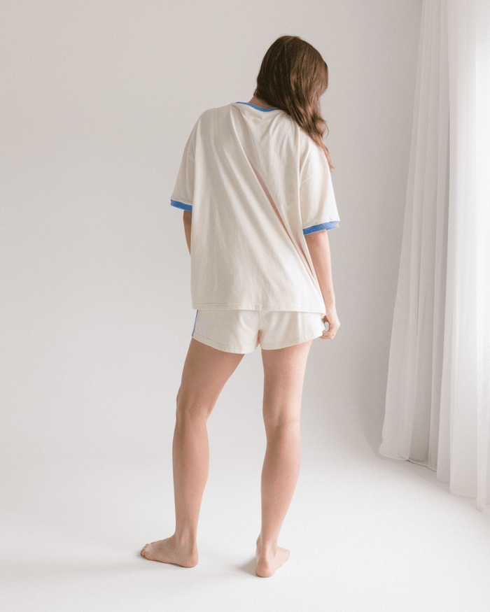 FINAL SALE | Essential Shorts | Cream Starstruck