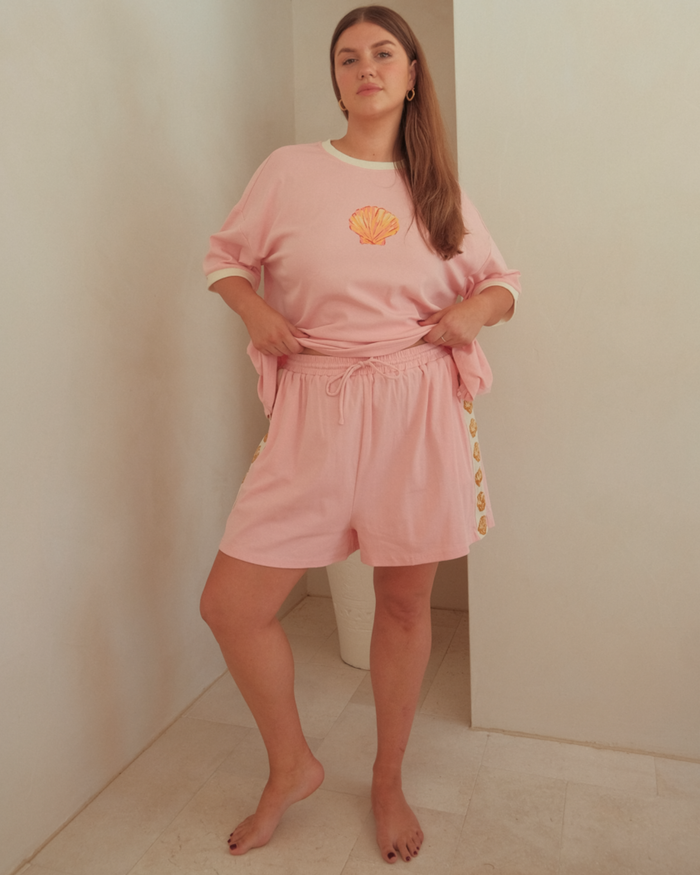 FINAL SALE | Essential Shorts | Pink Shells
