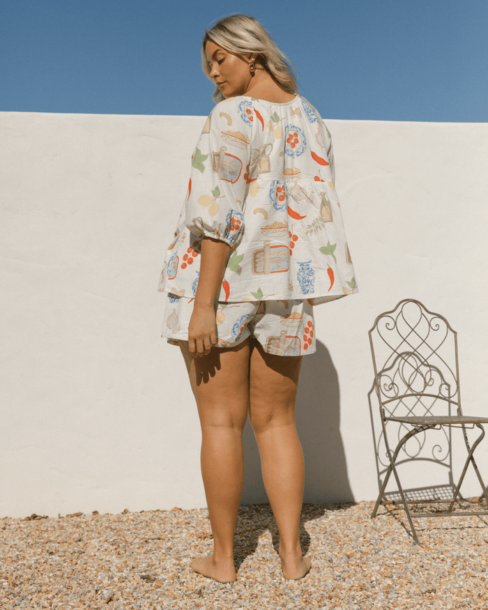 FINAL SALE | Florence Top | Nonnas Kitchen