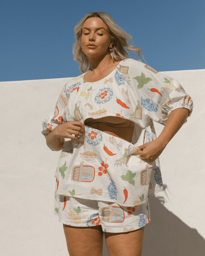 FINAL SALE | Florence Top | Nonnas Kitchen