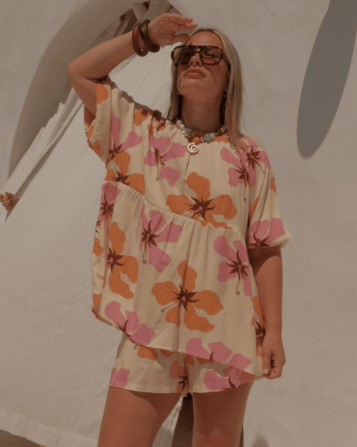FINAL SALE | Florence Top | Orchid Sunset